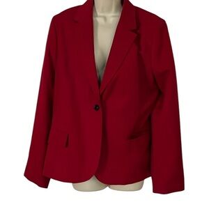 American Eagle Outfitters Red Blazer
